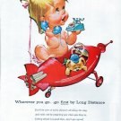 1961 Bell Telephone System Ad "Wherever you go"