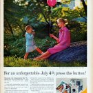 1961 Kodak Ad "unforgettable July 4th"