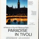 1961 Paradise In Tivoli Article "A Fabulous Danish Pleasure Park"