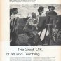 1961 Oskar Kokoschka Article "The Great 'O.K.' of Art and Teaching"
