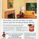 1962 Pittsburgh Paints Ad "Add new beauty"