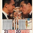 1962 Chesterfield Cigarettes Ad "Wonderful Smokes"