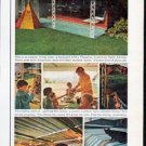 1962 Flexalum Awning Ad "most popular summer resort"