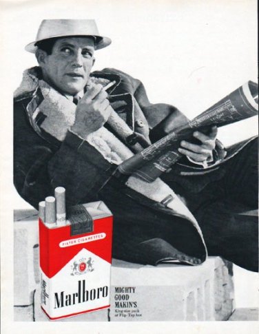 1962 Marlboro Cigarettes Ad "You get a lot to like"