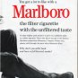 1962 Marlboro Cigarettes Ad "You get a lot to like"