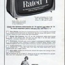1962 Sylvania TV Ad "Model 19P11"