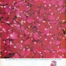 1961 Yardley Ad "2,000 fragrant red rose petals"