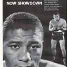 1961 Floyd Patterson and Ingemar Johansson Article "One K.O. Apiece"