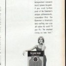 1961 Esquire Socks Ad "preferred by blondes"