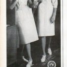 1961 Sandra Lou Uniforms Ad "Save washing time"