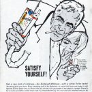 1961 Chesterfield Cigarettes Ad "Satisfy Yourself"