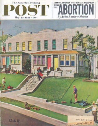 1961 Saturday Evening Post Cover Page ... May 20, 1961