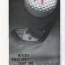 1961 Acushnet Golf Balls Ad "Feels Best"