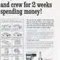 1961 Champion Spark Plug Ad "Win your own airliner"
