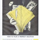 1961 Yellow Pages Ad "A Perfect Vacation"