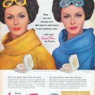 1961 Pond's Angel Face Ad "change your skin tone"