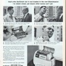 1961 Sunbeam Shavemaster Ad "Nothing shaves like a blade"