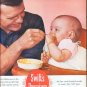 1961 Swift's Premium Meats Ad "Meats for Babies"