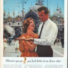 1961 Arrow Shirt Ad "Wherever you go"