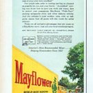 1961 Mayflower Movers Ad "wonderful service"