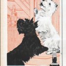 1961 Black & White Scotch Ad "more friends"