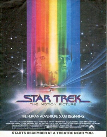 1979 Star Trek Ad "The Motion Picture"