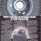 1979 Bell & Howell Ad "a big hole"