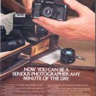 1979 Pentax Camera Ad "serious photographer"