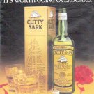 1979 Cutty Sark Whisky Ad "For Special Friends"