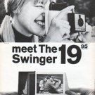 1966 Polaroid Ad "meet The Swinger"