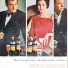 1966 Heublein Cocktails Ad "Most hosts can't make cocktails"