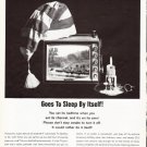 1966 Panasonic Ad "Goes To Sleep By Itself"