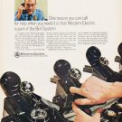 1966 Western Electric Ad "One reason"