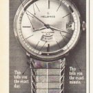 1966 Helbros Watch Ad "how did you ever get along"