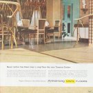1959 Armstrong Floors Ad "Never before"