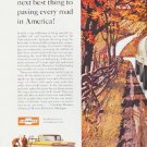 1960 Chevrolet Ad "paving every road" ... (model year 1960)