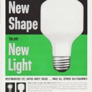 1959 Westinghouse Ad "New Shape"