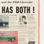 1959 Hertz Rent a car Ad "The Brand-New Corvair and the 1960 Chevrolet"