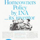 1959 Insurance by North America Ad "Simplified Security"