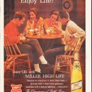 1964 Miller Beer Ad "Enjoy Life!"