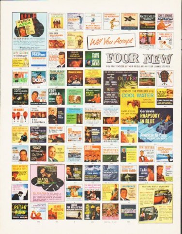 1964 RCA Victor Records Ad "Four New"