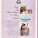 1964 Matson Lines Ad "Enjoy The Grand Manner"