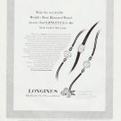 1964 Longines Watch Ad "Why the royal title"  2553