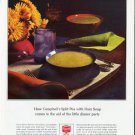 1964 Campbell's Soup Ad "the little dinner party"  2564