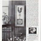 1964 Curtis Publishing Company Ad ""Weather Vane" Barometer"  2570