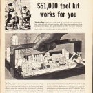 1953 Standard Oil Company Ad "tool kit"  2579