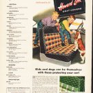 1953 Howard Zink Seat Covers Ad "Kids and dogs"  2594