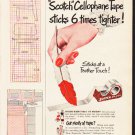 1953 Scotch Tape Ad "New Formula"  2601