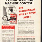 1953 White King Soap Ad "Win"  2616