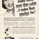 1953 Clorox Ad "satisfy me"  2619
